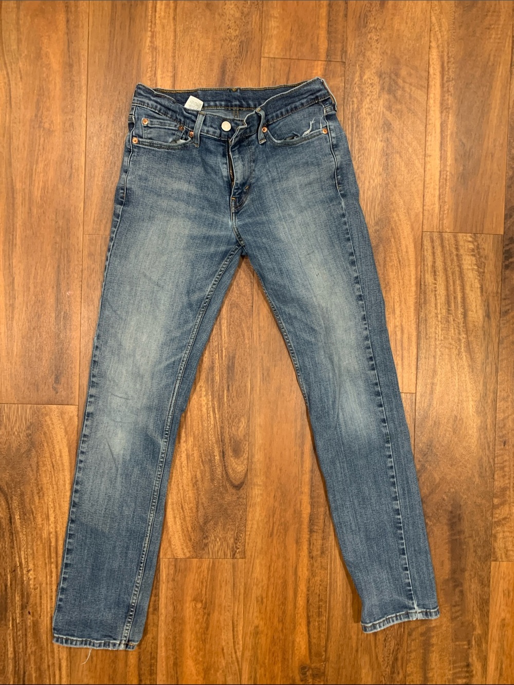Men’s Levi’s 511 Skinny W29 L32 medium wash jeans light wash summer jeans